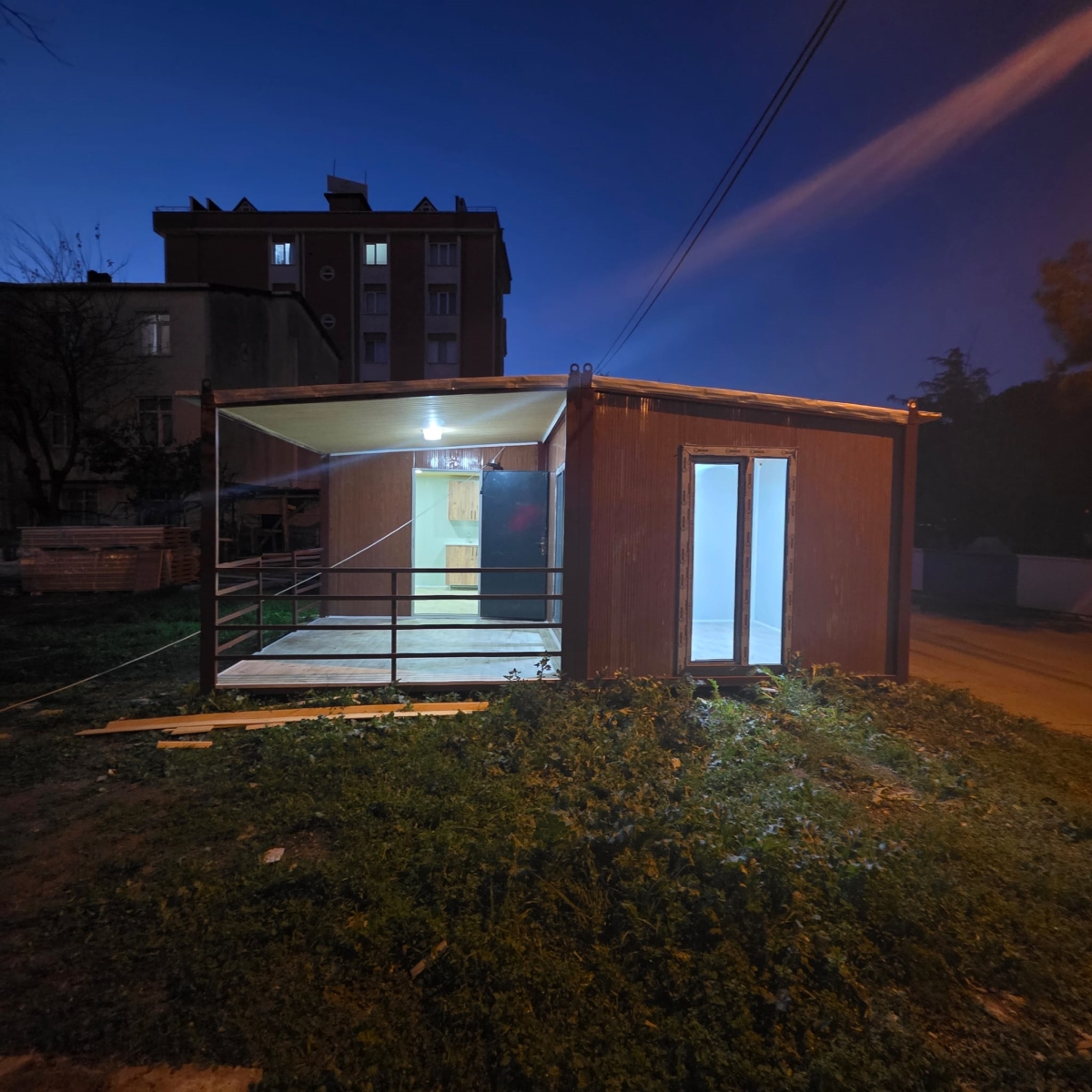 AHŞAP DESEN 42M2 (2+1) BALKONLU